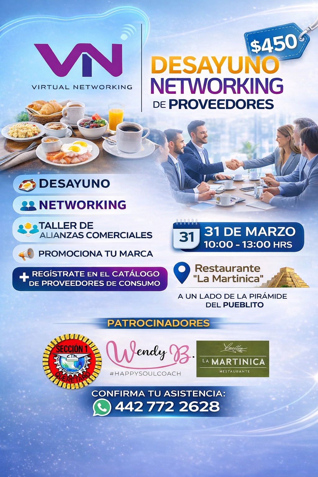 DESAYUNO NETWORKING DE PROVEEDORES